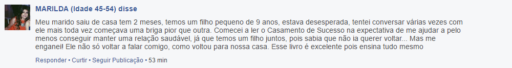 casamento de sucesso pdf - depoimento 3