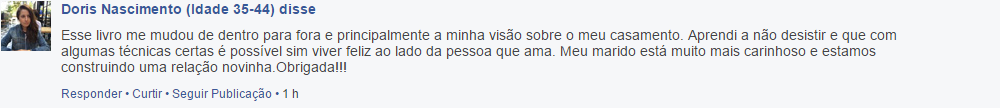 casamento de sucesso pdf - depoimento 4